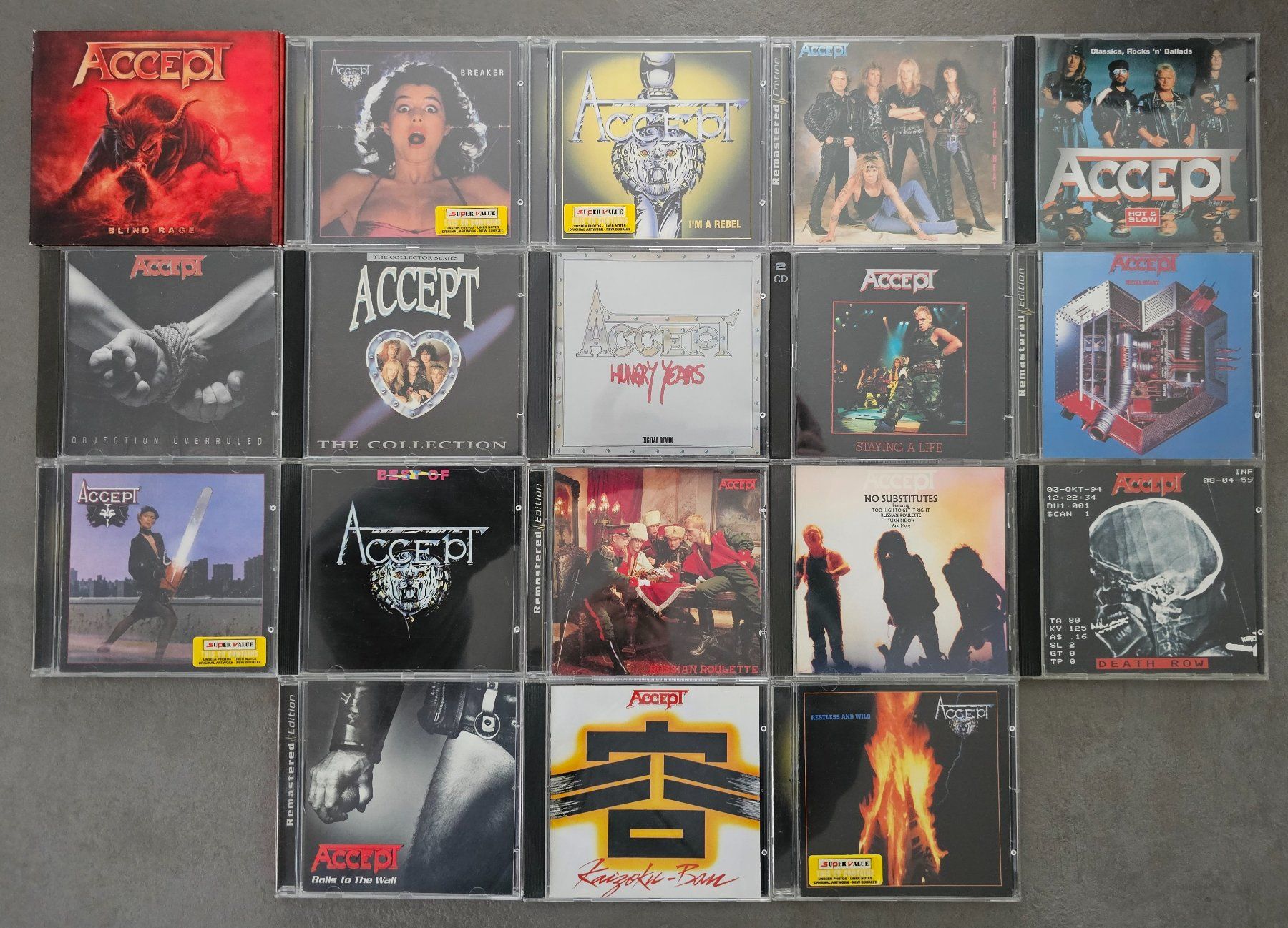 CD: Accept CD's – Usato da Unterkulm venduto da Chaplyn2018