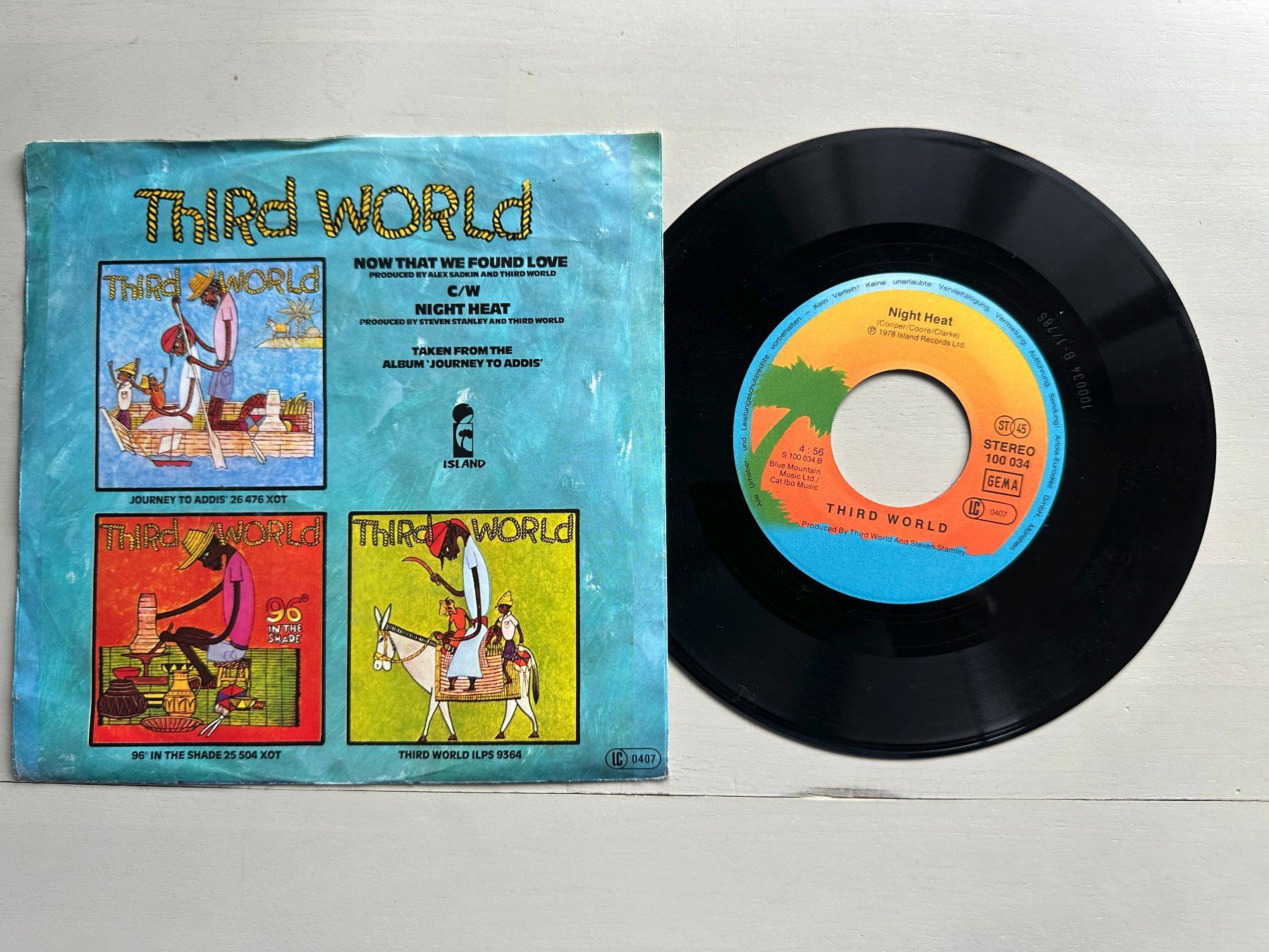 Dischi in vinile: THIRD WORLD tolle Single Now that we found love Reggae 70's – Usato da Basel venduto da Partridge 1