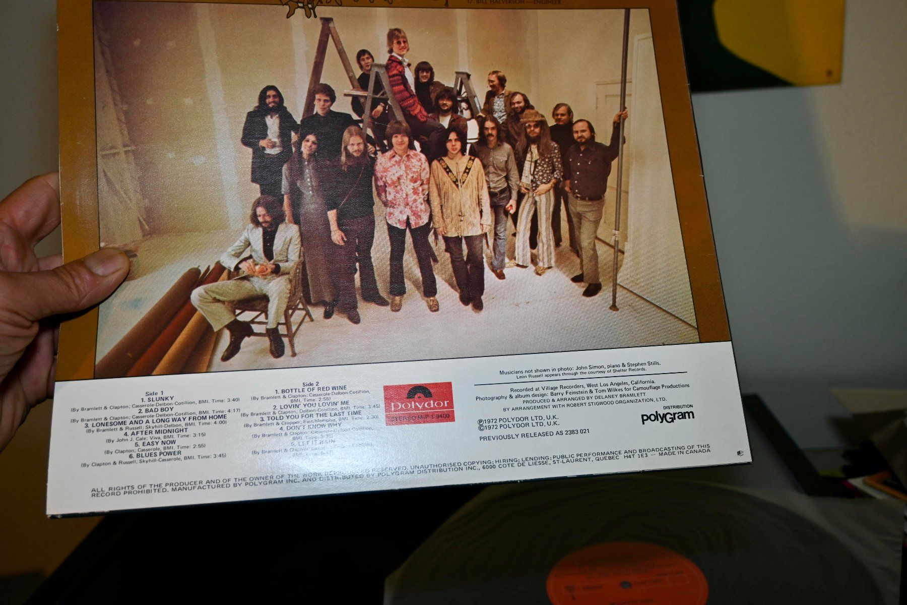 Dischi in vinile: Eric Clapton CANADA re-issue VG++/ MINT- top! – Usato da Pfaffhausen venduto da mono_rec 6
