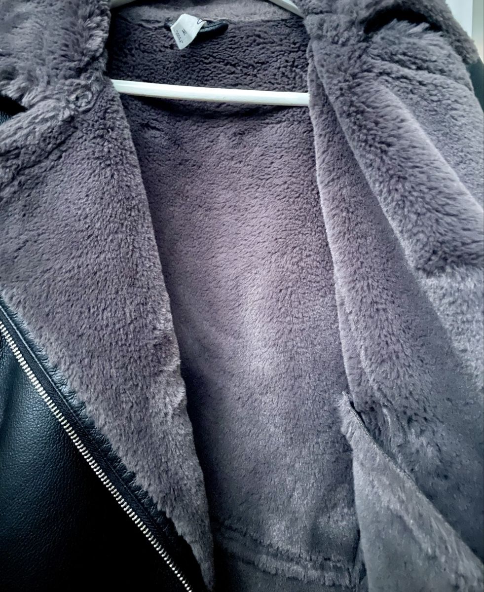 Mango Giacche: Gefütterte Kunstlederjacke Mango, Grösse S – Usato da Schmerikon venduto da alrame 3