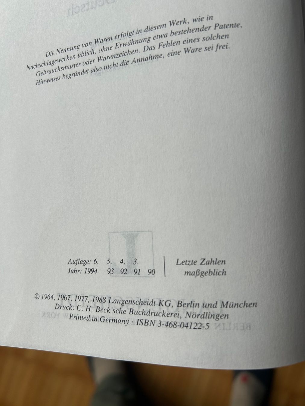 Libri: Langenscheidts Handwörterbuch Englisch – Usato da Wiesendangen venduto da Wisi37 4