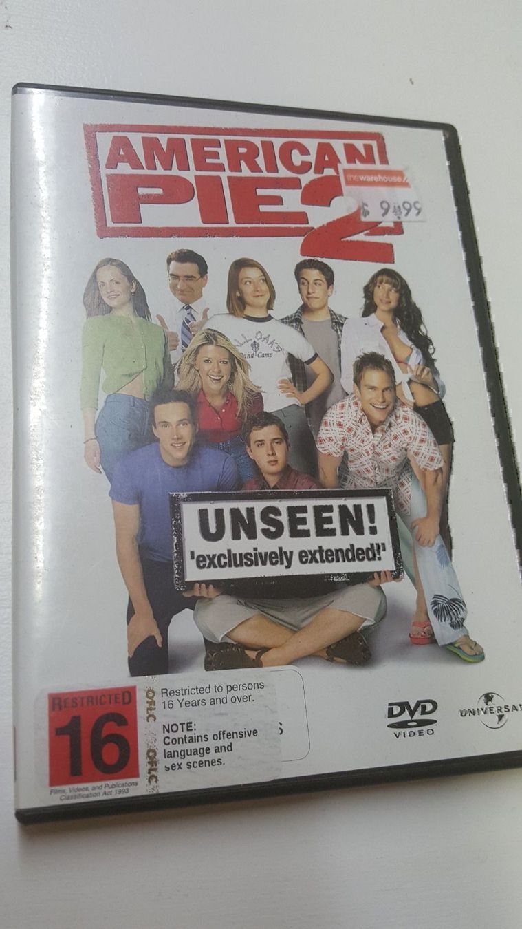 Tutti i DVDs: DVD American Pie 2 – Usato da Dierikon venduto da sanpaplo