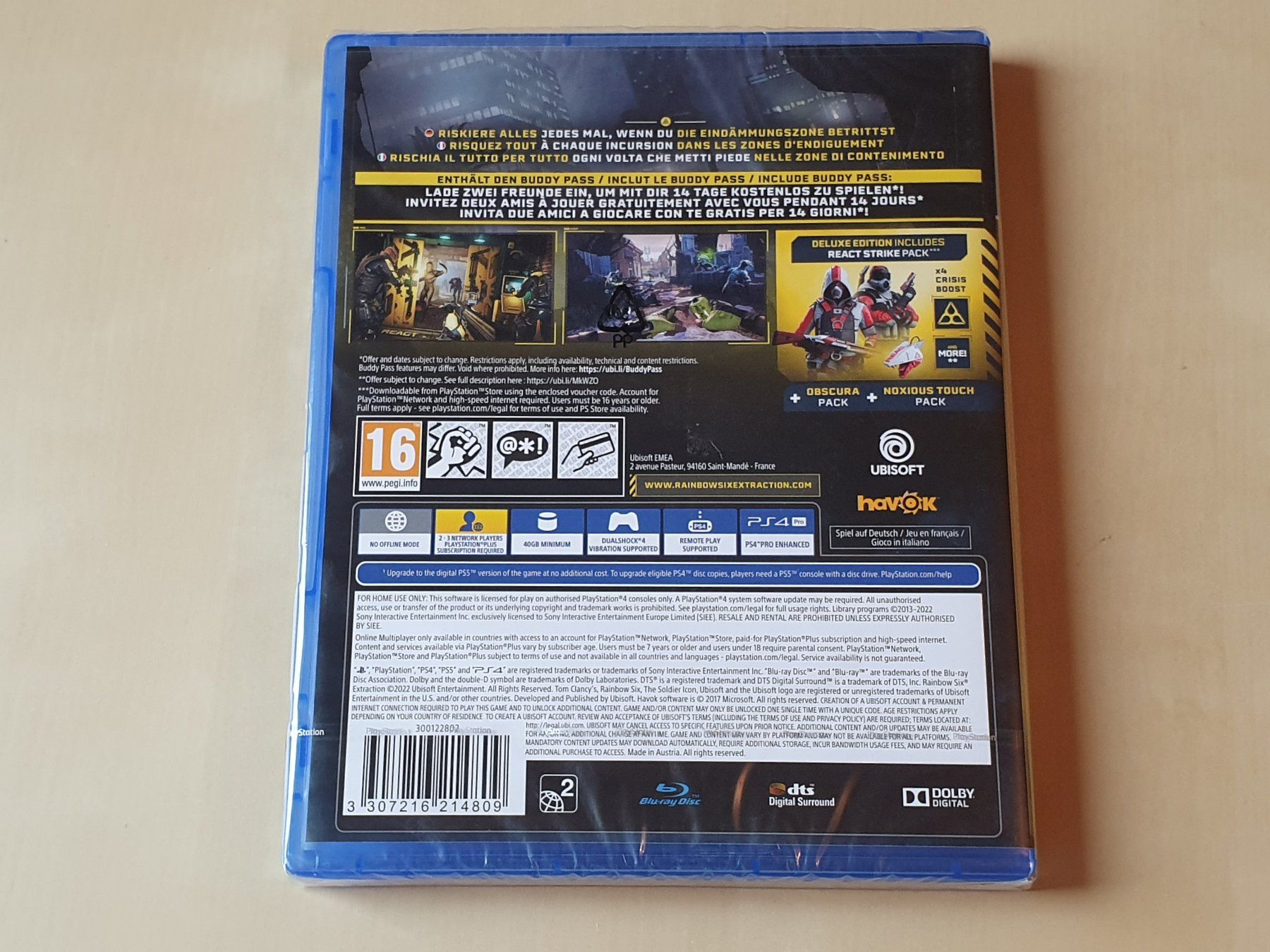 Sony Giochi: Rainbow Six Extraction Deluxe Edition neu und ovp – Nuovo e nell'imballaggio originale da Stansstad venduto da collectorsshop 1