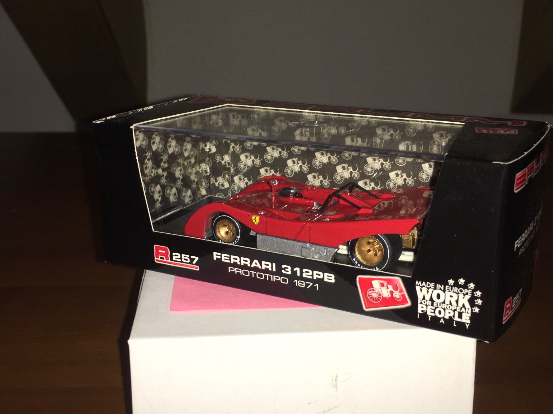 Ferrari Modellini d'auto: Ferrari 312 PB 1/43 Prototipo 1971 – Nuovo (secondo la descrizione) da Wohlen AG venduto da PrivatSammlung 1