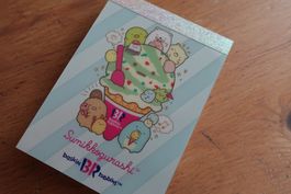 Sumikkogurashi x Baskin Robbins -  Mini Notizblock Memo Pad