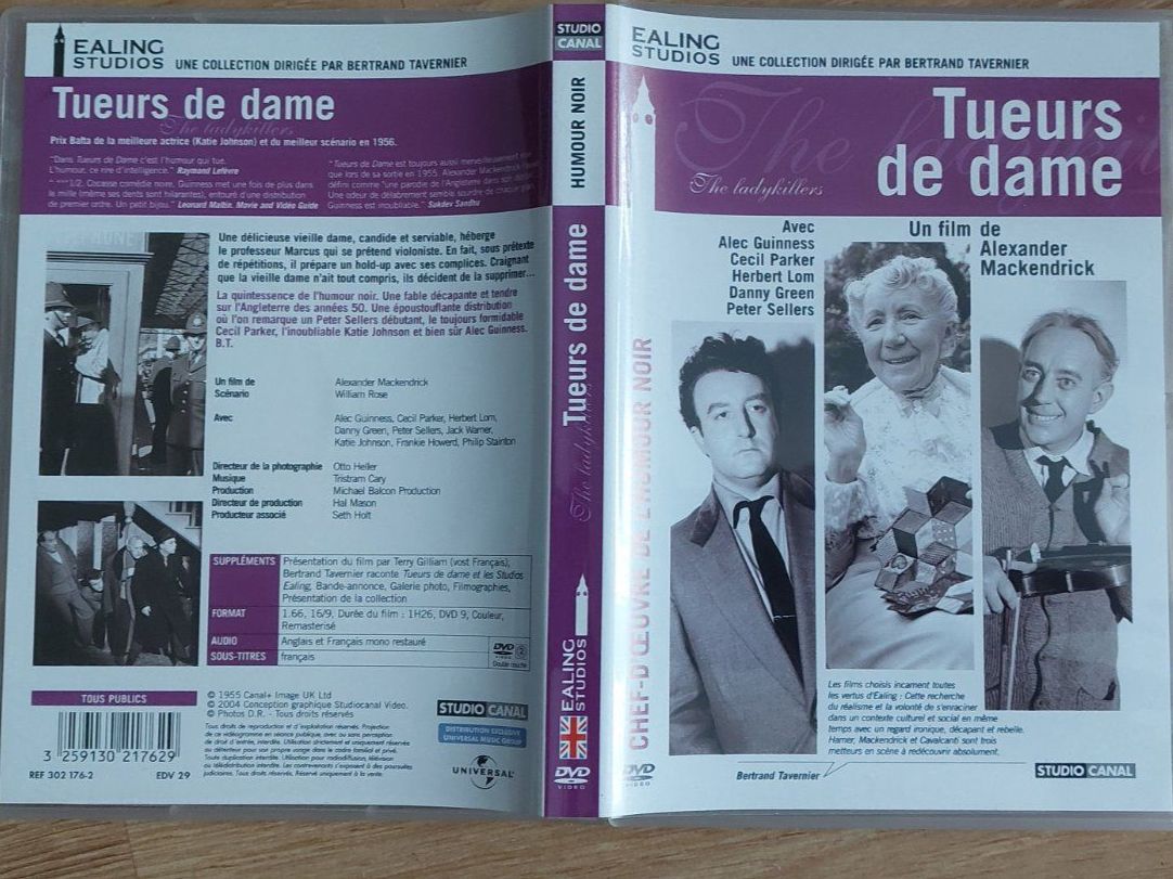 Tutti i DVDs: Tueurs de dame - Peter Sellers - Alec Guinness – Usato da Aurigeno venduto da AnnaM46