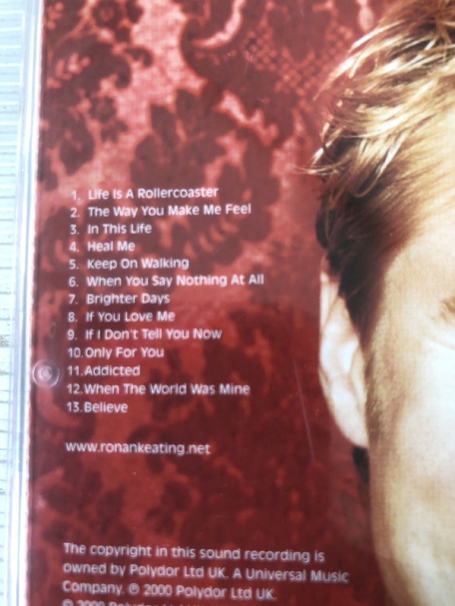 CD: Ronan Keating CD Album  – Usato da Flaach venduto da rubo7 2