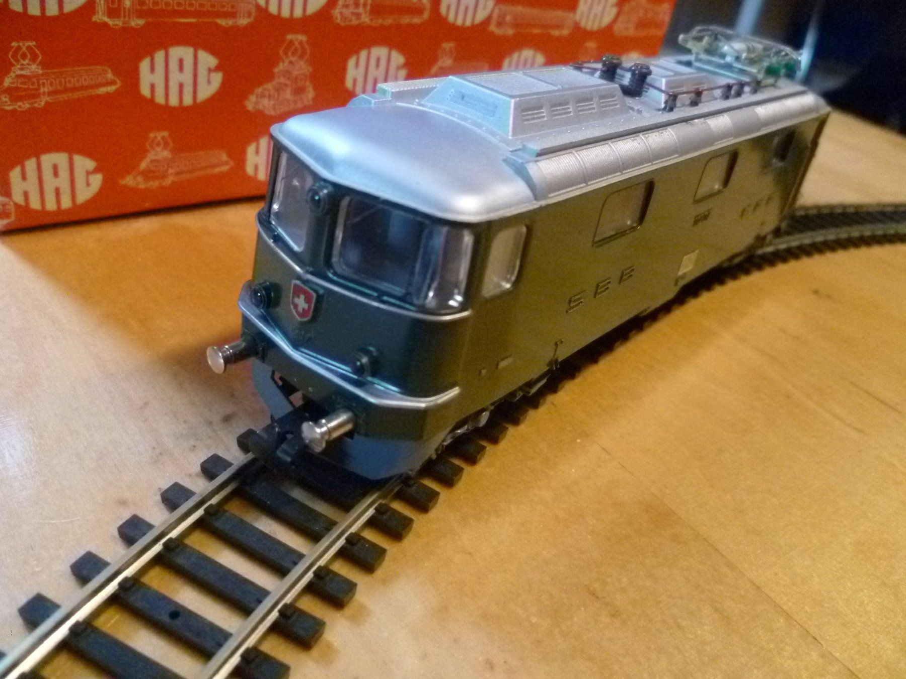 Hag Modelleisenbahnen: SBB Re 4/4 ll grün – Gebraucht aus Rickenbach BL von umro11 1
