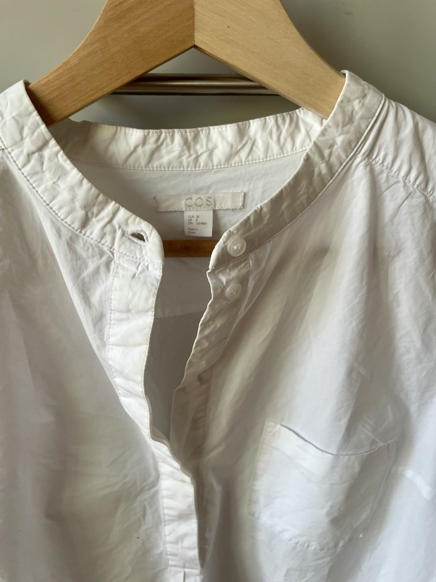 Camicette: Cos Bluse weiss Stehkragen – Nuovo (secondo la descrizione) da Basel venduto da truttmann 3