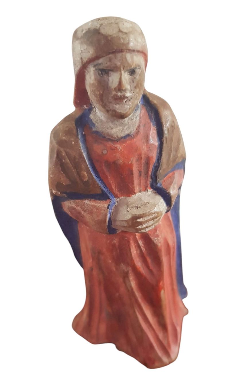 Figuren: Holzfigur Madonna antik 18. Jh. – Gebraucht aus Mörschwil von antiksalon21 2