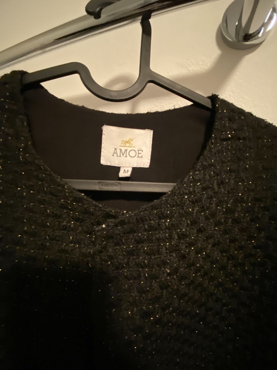 Vestes: Edle AMOE Jacke mit Gold Effekt, Grösse M – Neuf (Voir description) à Zürich par linlin02 1