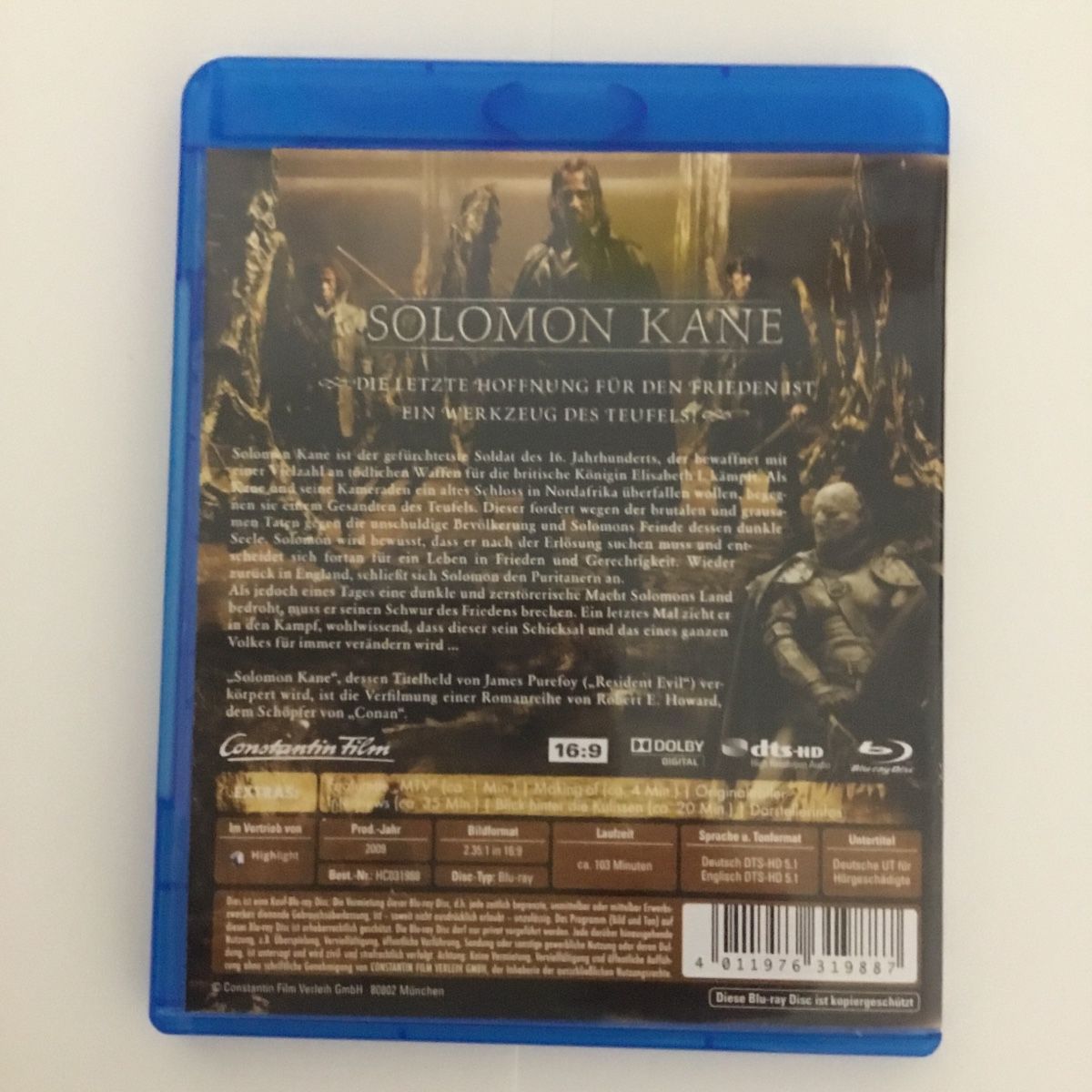 Tous les DVDs: Solomon Kane Blu Ray – Neuf (Voir description) à Blauen par sternchen66 1