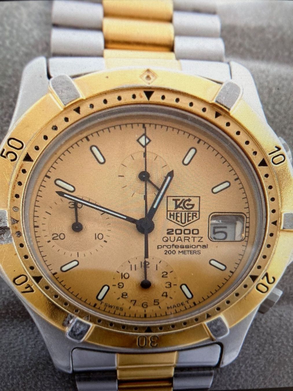 Tag Heuer Orologi: TAG HEUER 2000 CHRONOGRAPH PROFESSIONEL 200M – Usato da Wilderswil venduto da Feldbach 1