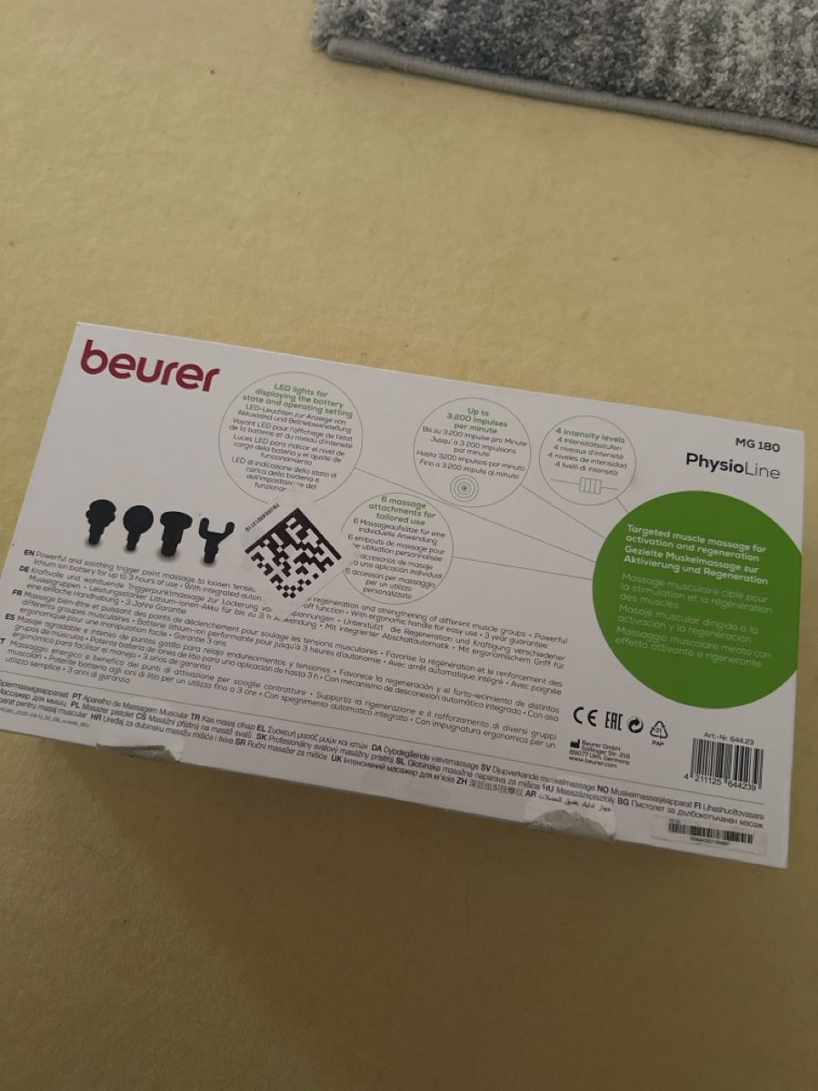 Beurer Dispositivi per massaggi: Pistolet de massage beurer 180 – Usato da Bursins venduto da Vertigo2004 3