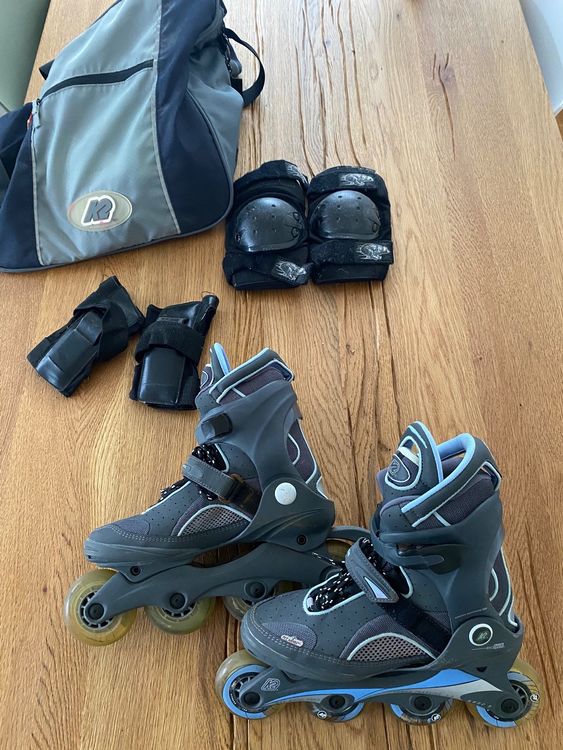 Inline Skates mit Schoner Gr. 38 Kaufen auf Ricardo