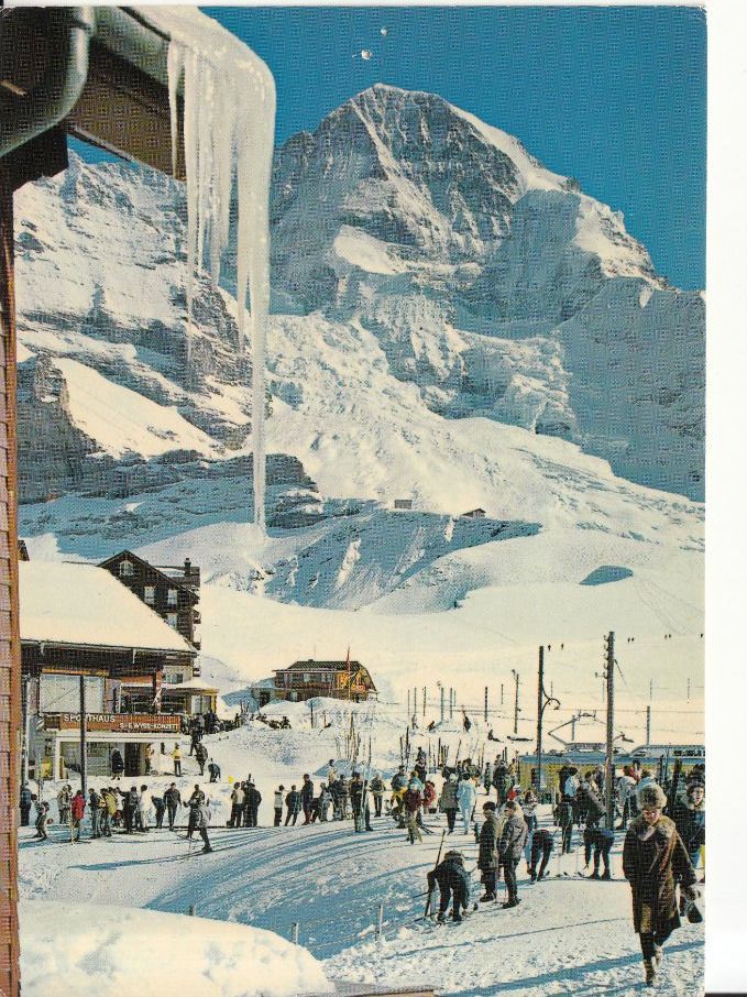 Cartoline postali: Kleine Scheidegg 1989 – Usato da Bürglen TG venduto da StampGraf