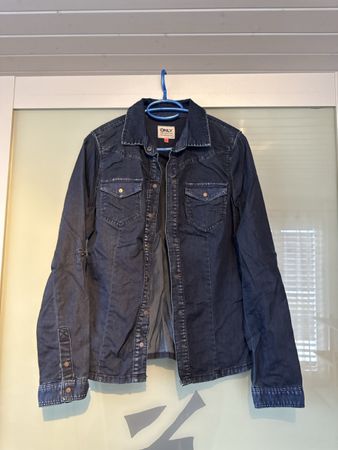 Only Jeanshemd Gr. 36, dunkelblau, neuwertig! Top