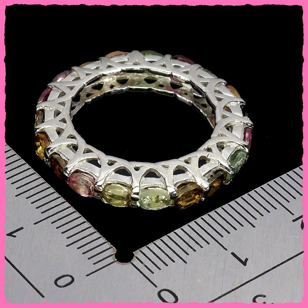Anelli: ♛ Turmalin 925 Silberring – Nuovo e nell'imballaggio originale da Oberglatt ZH venduto da Hot-Spot 2