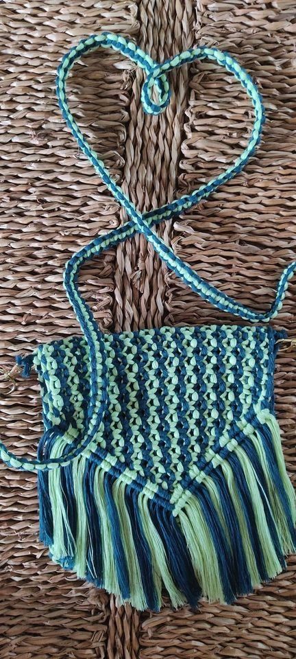 Borse da donna: Makramee Tasche – Nuovo e nell'imballaggio originale da Männedorf venduto da mes_7725