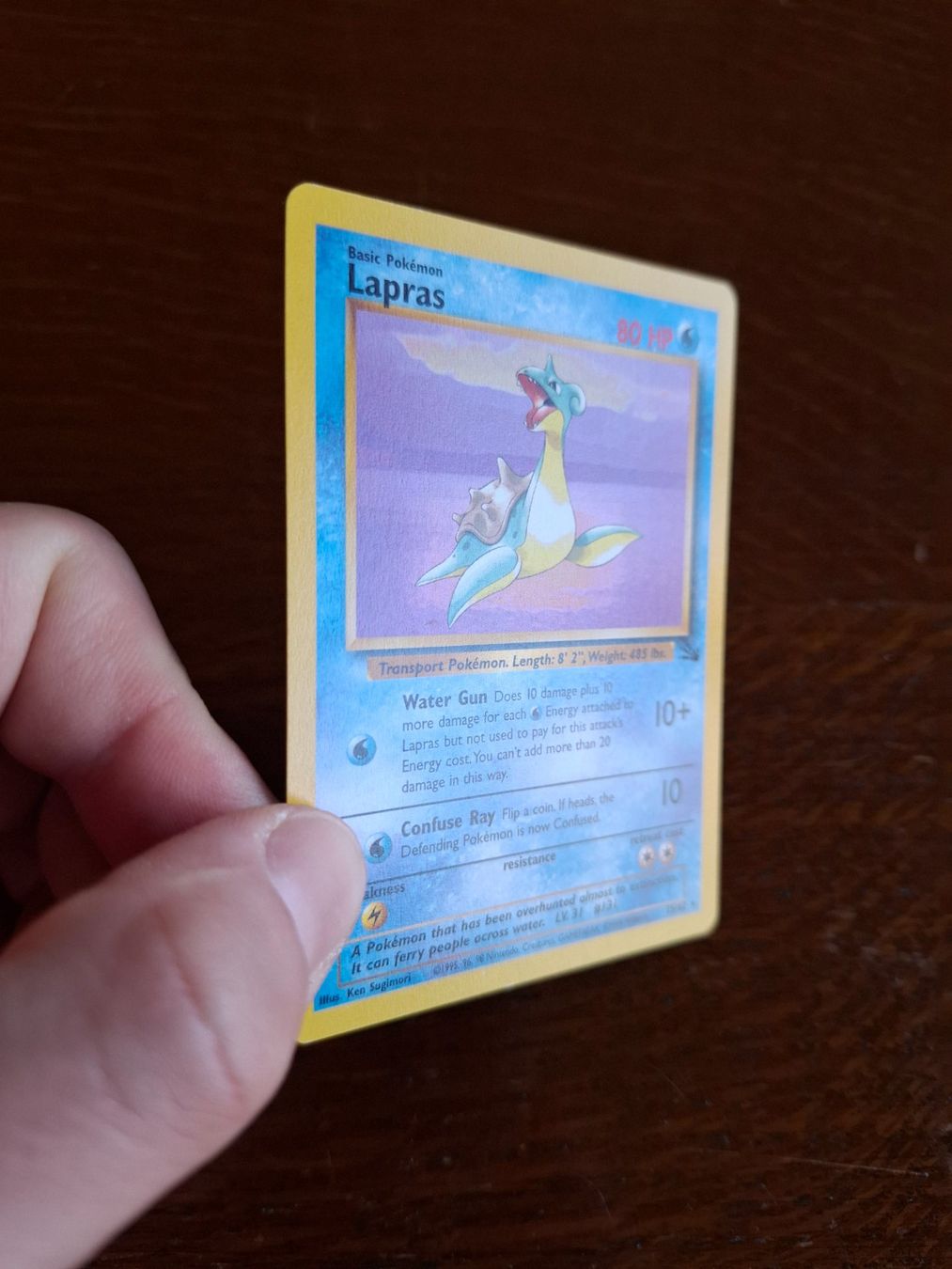 Pokémon Carte collezionabili: Pokemon Lapras Fossil Set 25/62 – Usato da Giornico venduto da ale_lc8k 2