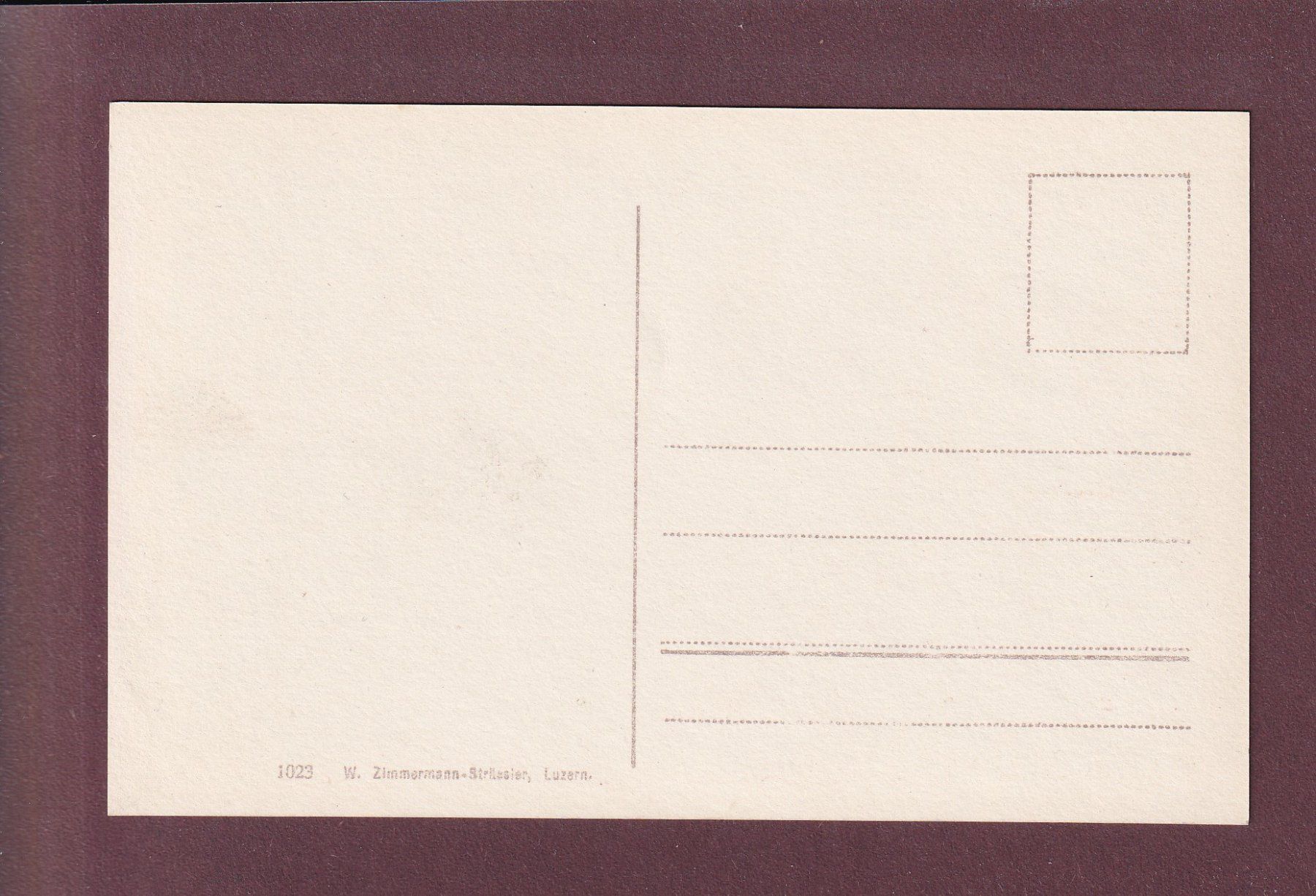 Ansichtskarten: FLUELEN - Kirche - Bristenstock – Gebraucht aus Pully von nicecards 1