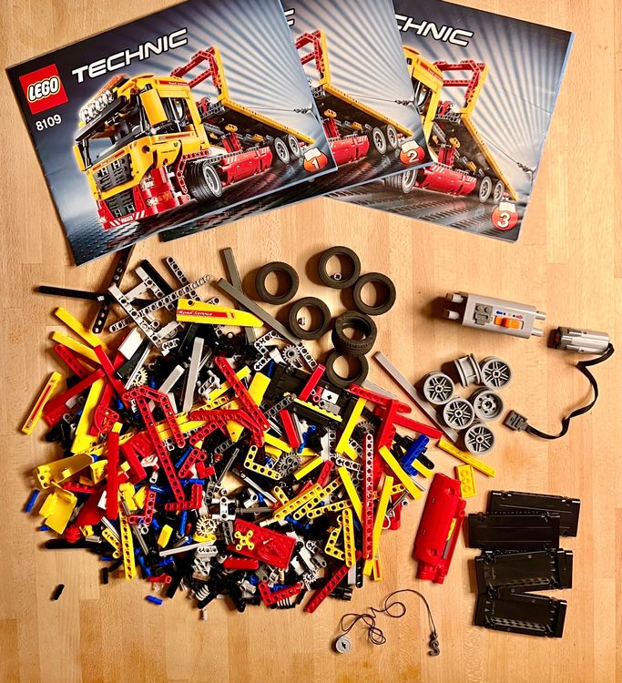 LEGO Technic 8109 Tieflader Top Komplett