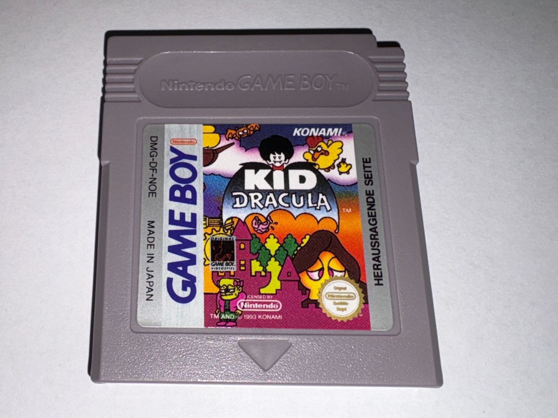 Nintendo Giochi: Kid Dracula - Nintendo Game Boy - NOE Modul - SELTEN – Usato da Zürich venduto da VintagePalace