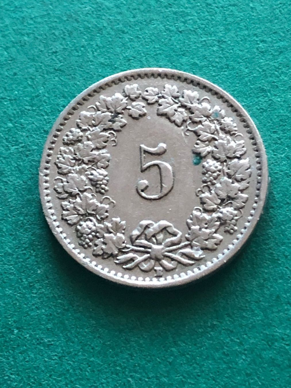 Toutes les monnaies: Abart ???  5 Rp. 1957 – D'occasion à Schötz par Odpa 1