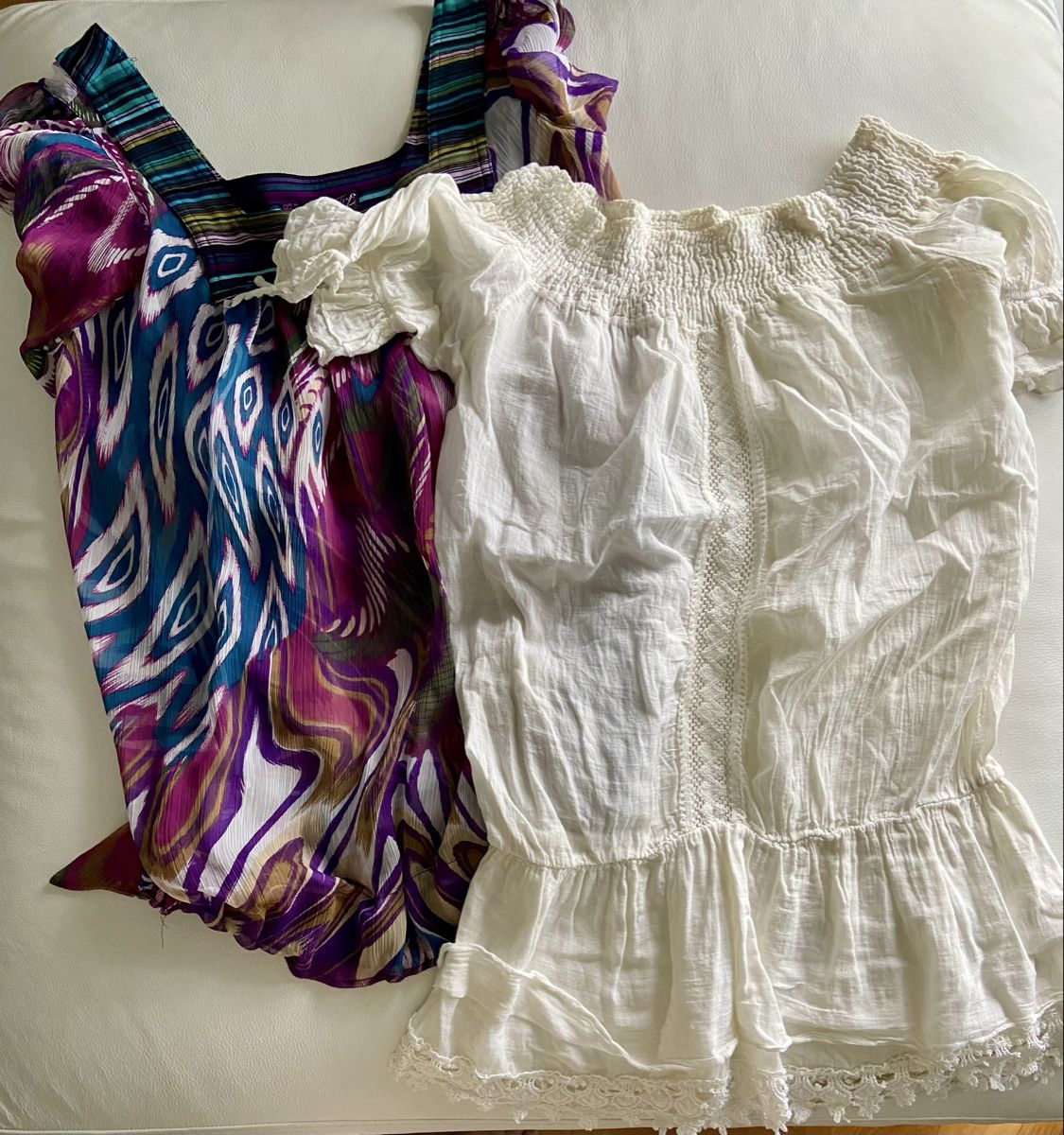 Camicette: 2 Sommer Tops Bluse  Gr S – Usato da Horgen venduto da smlecnik78