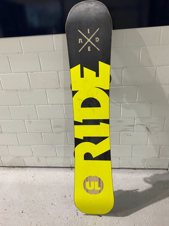 Snowboard Ride Hich/Life UL 163cm mit Bindung 23mal Benutzt Kaufen auf Ricardo