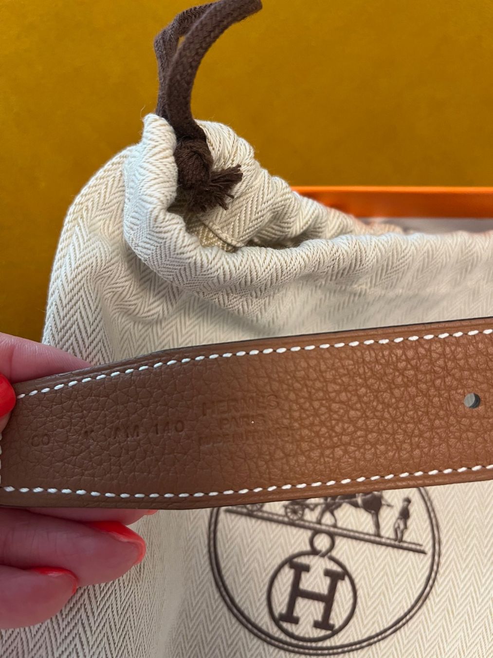 Hermès Cinture: Hermes Gürtel - NEU (S) – Nuovo e nell'imballaggio originale da Lachen SZ venduto da swissluxurycom 1