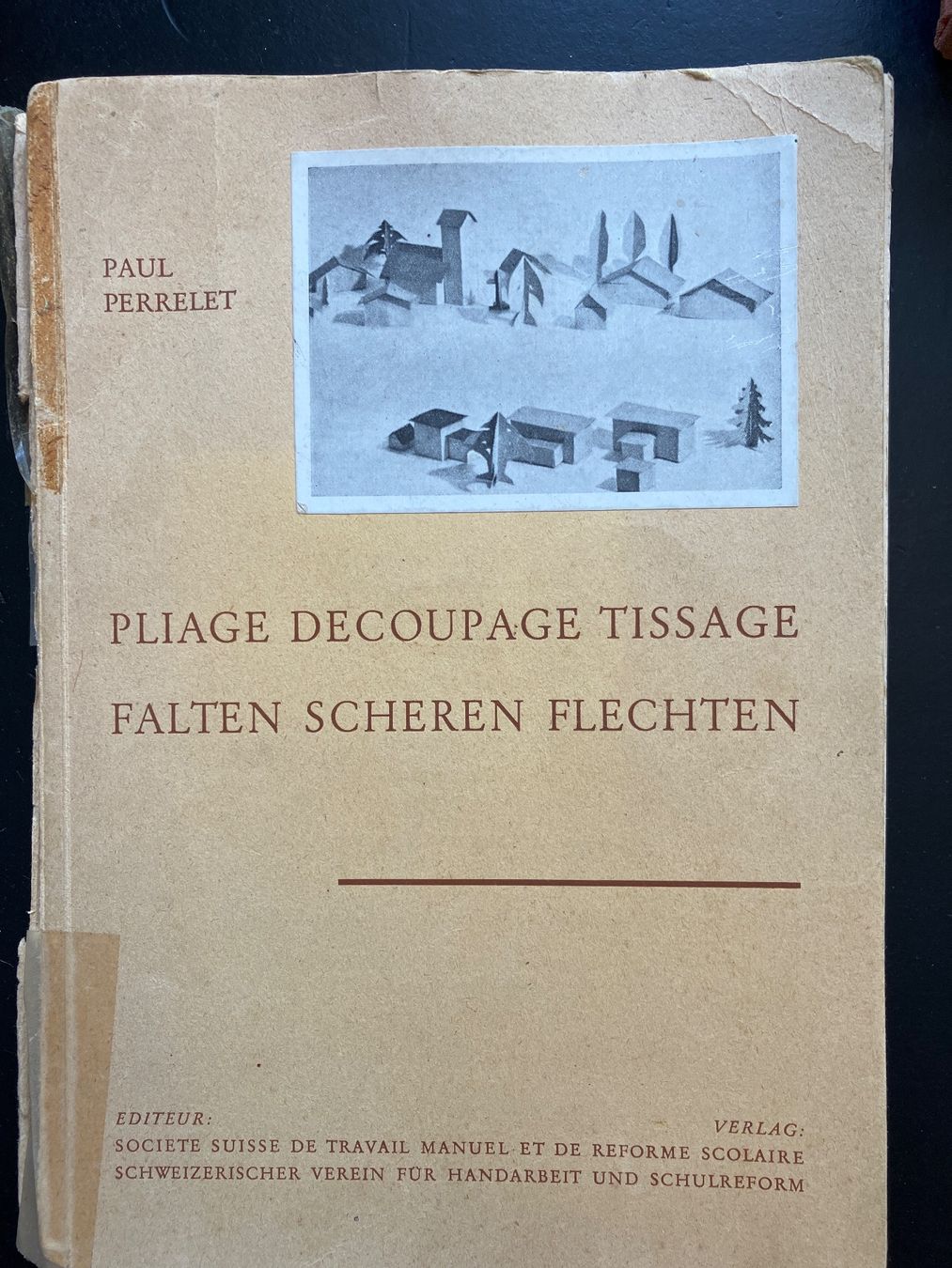 Libri: Falten, Scheren, Flechten. P. Perrelet – Usato da Wangen ZH venduto da day01