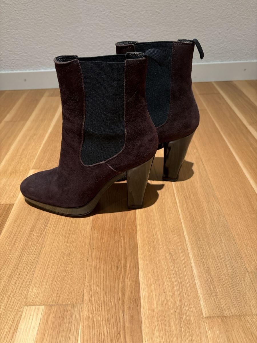 Hogan Scarpe da donna: Hogan Stiefelette Gr 37.5 braun – Usato da Bülach venduto da Chantoffel 2