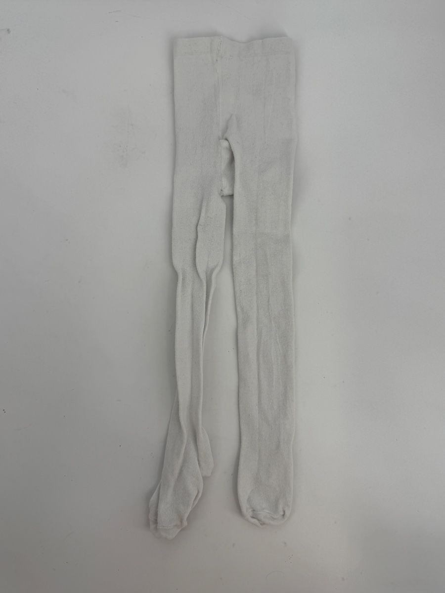 Strumpfhosen & Leggings: Strumpfhose weiss Gr. 86/92 – Gebraucht aus Auenstein von moin.