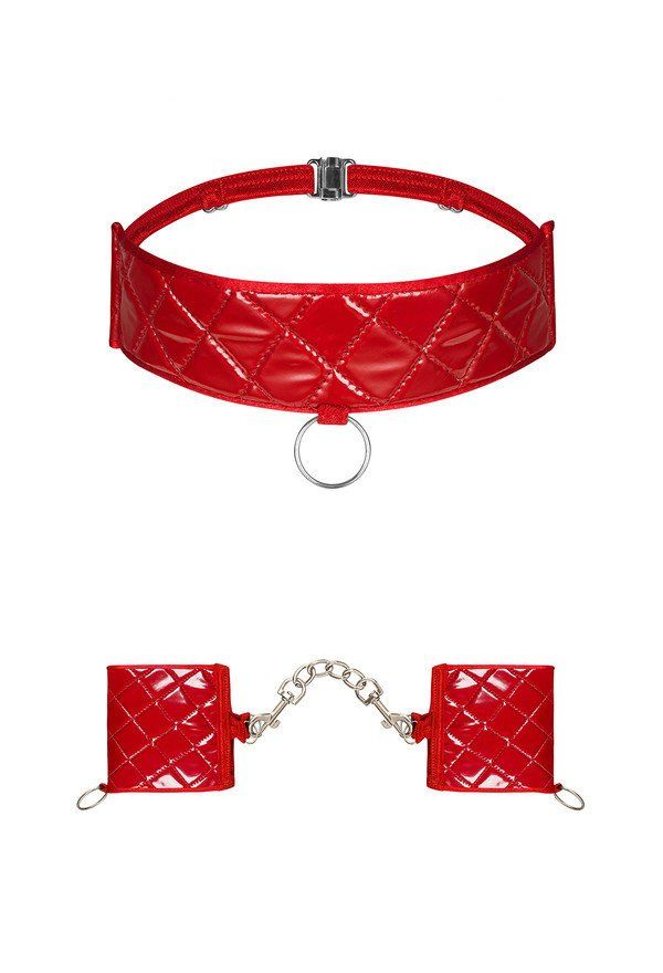 Altro per Eventi aziendali & Feste: Handschellen und Halsband Obsessive Sexy – Nuovo e nell'imballaggio originale da Biel/Bienne venduto da DessousOrchideja
