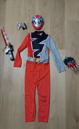 Power Rangers Kostüm und Schwert