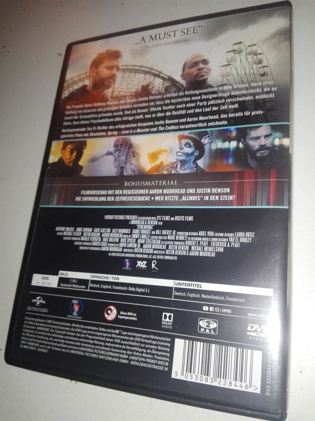 Tutti i DVDs: Synchronic - Zeit ist eine Illusion – Usato da St. Gallen venduto da elkapone 4