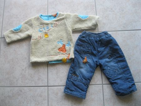 ensemble pull/pantalon "Orchestra" taille 74