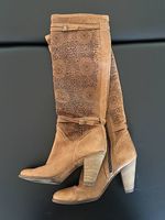 Navyboot Stiefel, Hirschleder, Grösse 39