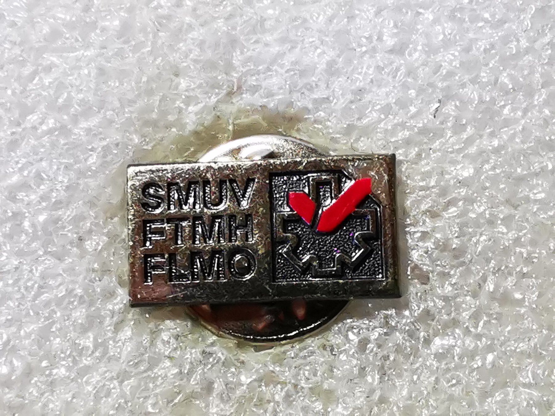 Placchette & Badge: Ansteckpin 57: SMUV – Usato da Oppligen venduto da Pin-Fall-Shop