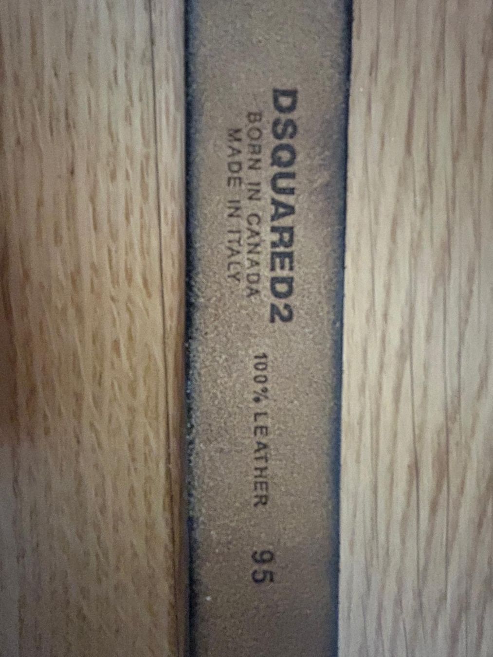 Dsquared2 Cinture: Dsquared2 Ledergürtel, Grösse 95 – Usato da Rümlang venduto da DD9910 1