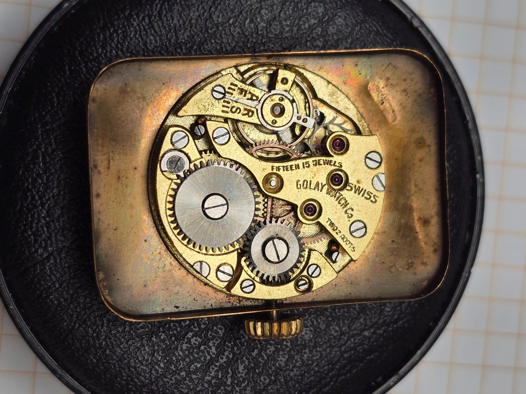 Orologi: Mouvement Golay Watch – Usato da Tramelan venduto da Nirdan 3