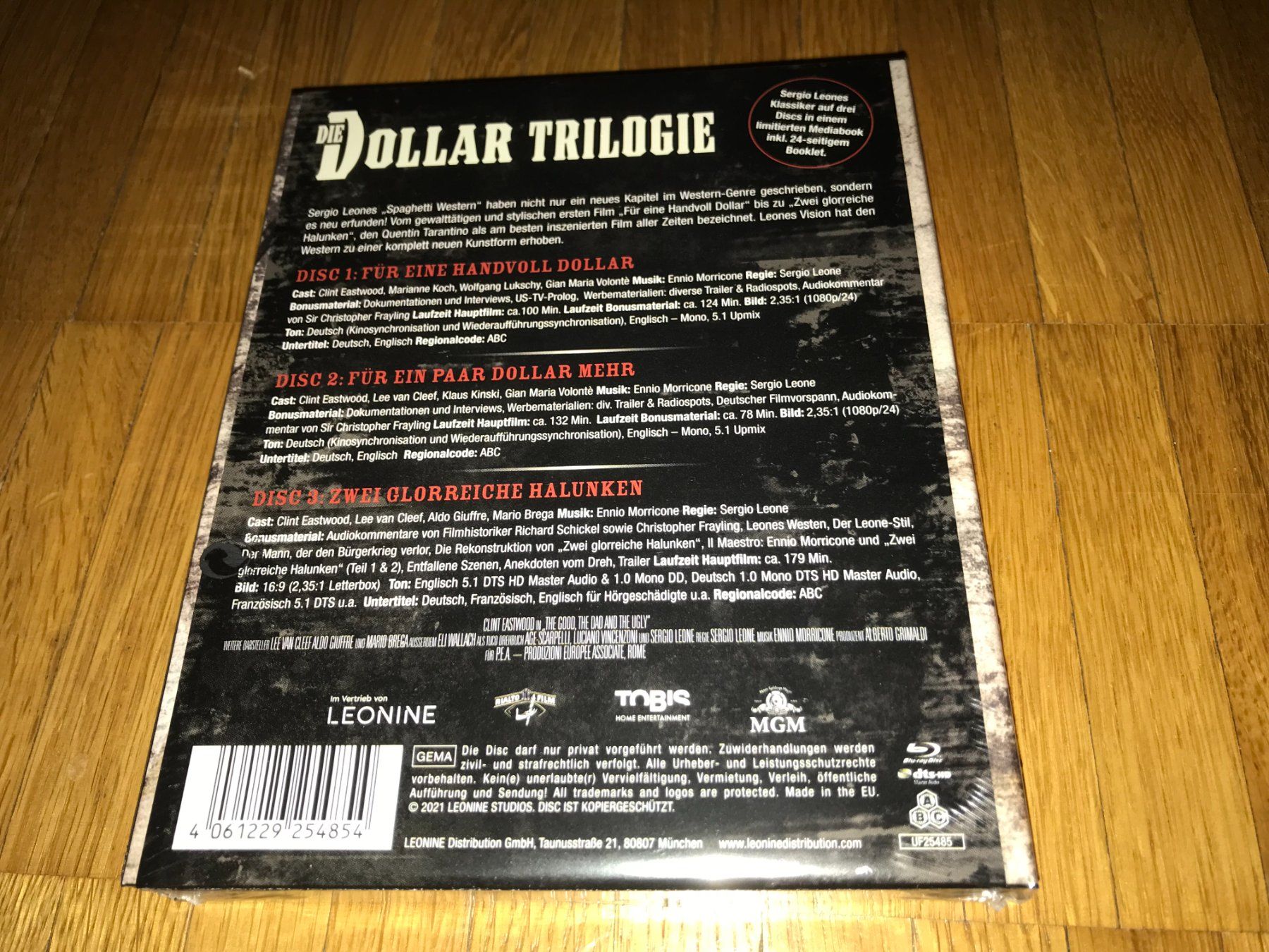 Alle DVDs: Die Dollar Trilogie - MEDIABOOK - UNCUT – Neu und originalverpackt aus Basel von havsok 1