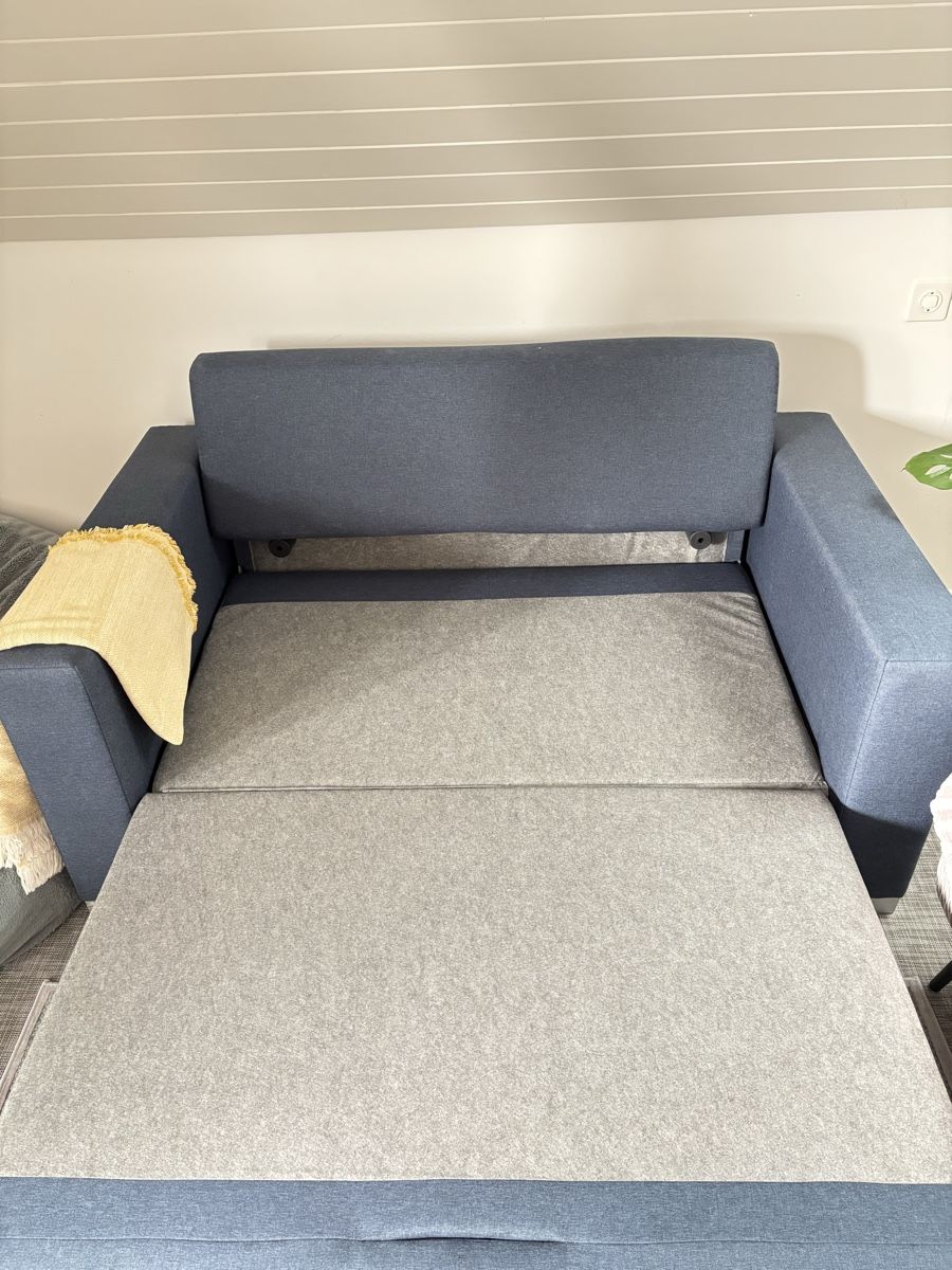 Divani: Schlafsofa LATINA Basic dunkelblau, gut erhalten, – Usato da Udligenswil venduto da mar_69vc 1