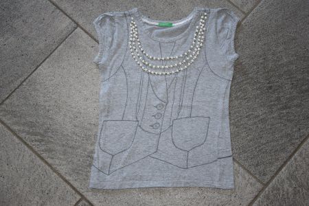Mädchen Benetton T-shirt gr. 122/128