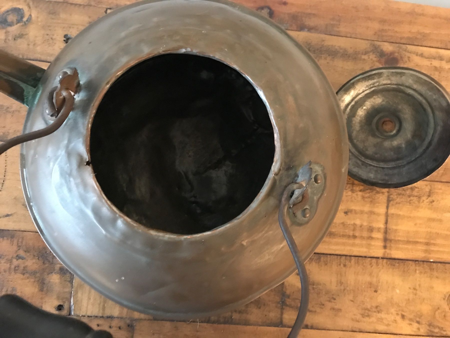 Bollitori: Alter Wasserkocher Kupfer – Usato da Rapperswil SG venduto da cosiba01 3
