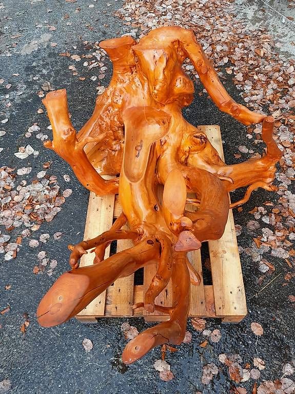 Tavoli: Table basse en sapin artisanale – Usato da Val d'Illiez venduto da jbe_2gnx 4