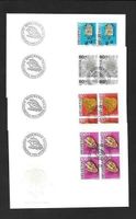 4 FDC Pro Patria 1994 Serie Viererblöcke ET 17.5.1994