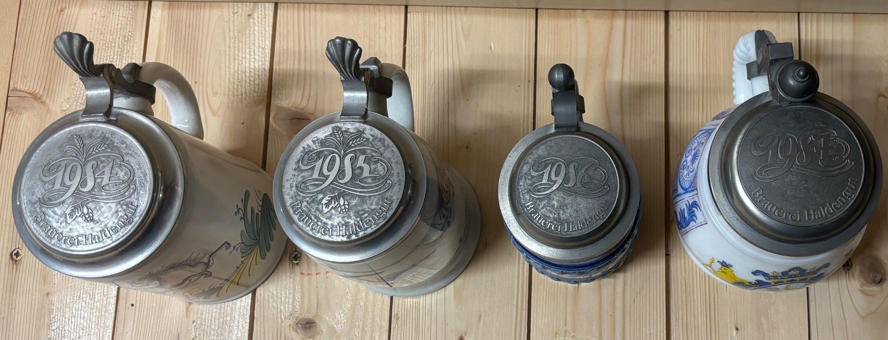 Haldengut Bicchieri: Haldengut Bierkrüge Set – Nuovo (secondo la descrizione) da Teufen ZH venduto da Engel59 1