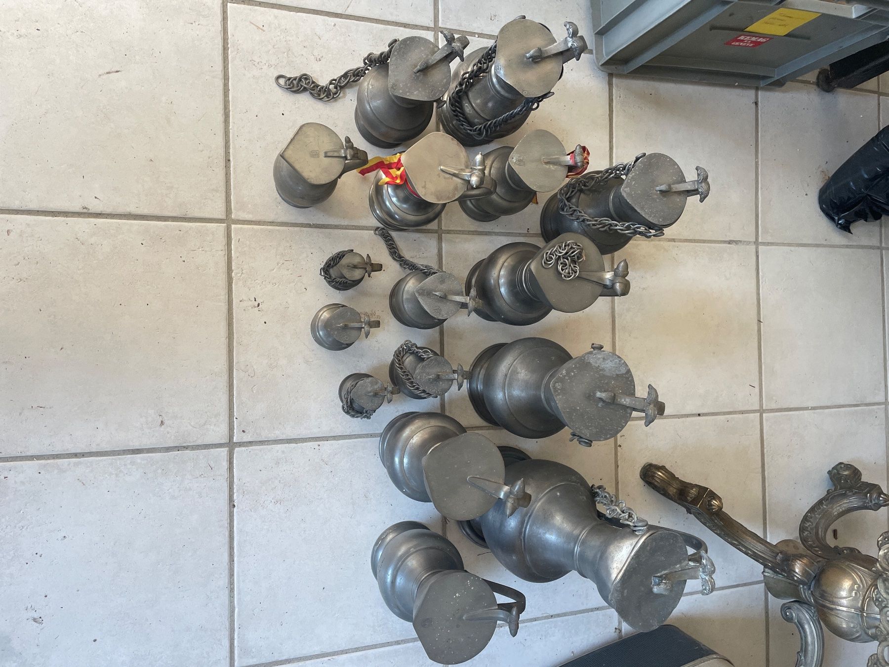 Alle Dekorationen: Lot en étain, vintage – Gebraucht aus Meyrin von jul_km5p 1